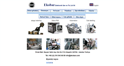 Desktop Screenshot of ekobar.com